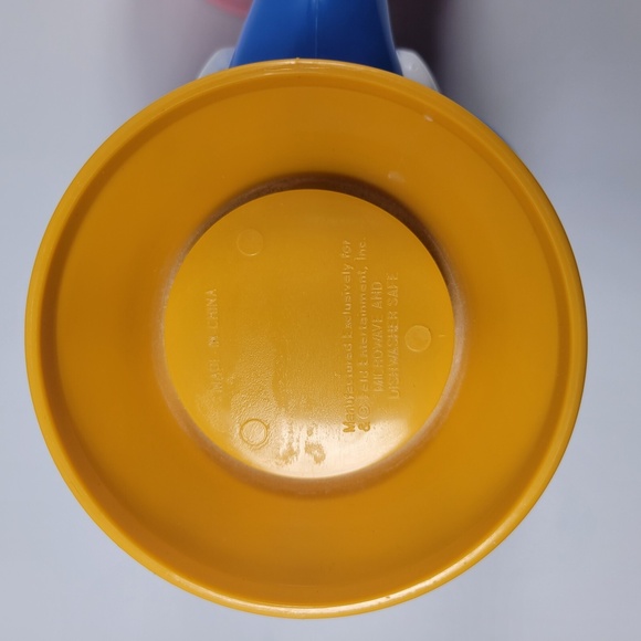 VTG Ringling Brothers‎ Circus Romeo Blue & Juliette Pink Elephant Child Mug Cups - Picture 7 of 8